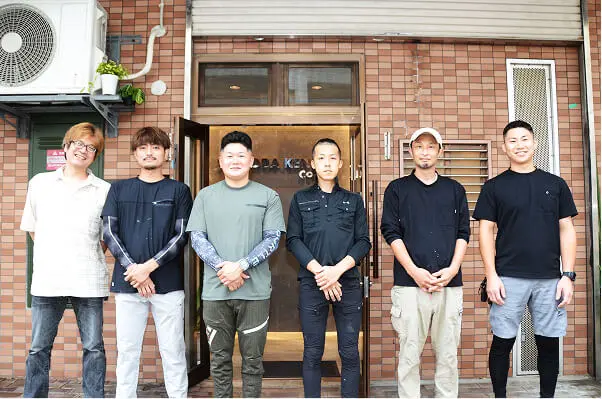 社員の集合写真