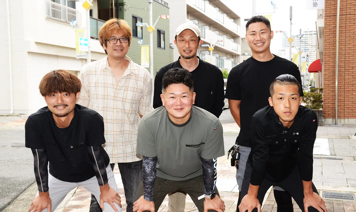社員たちの集合写真